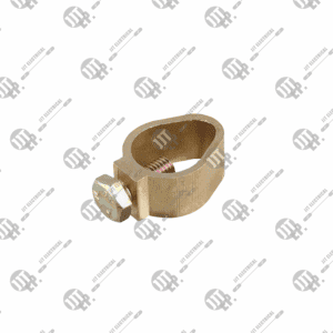 Grounding rod clamps